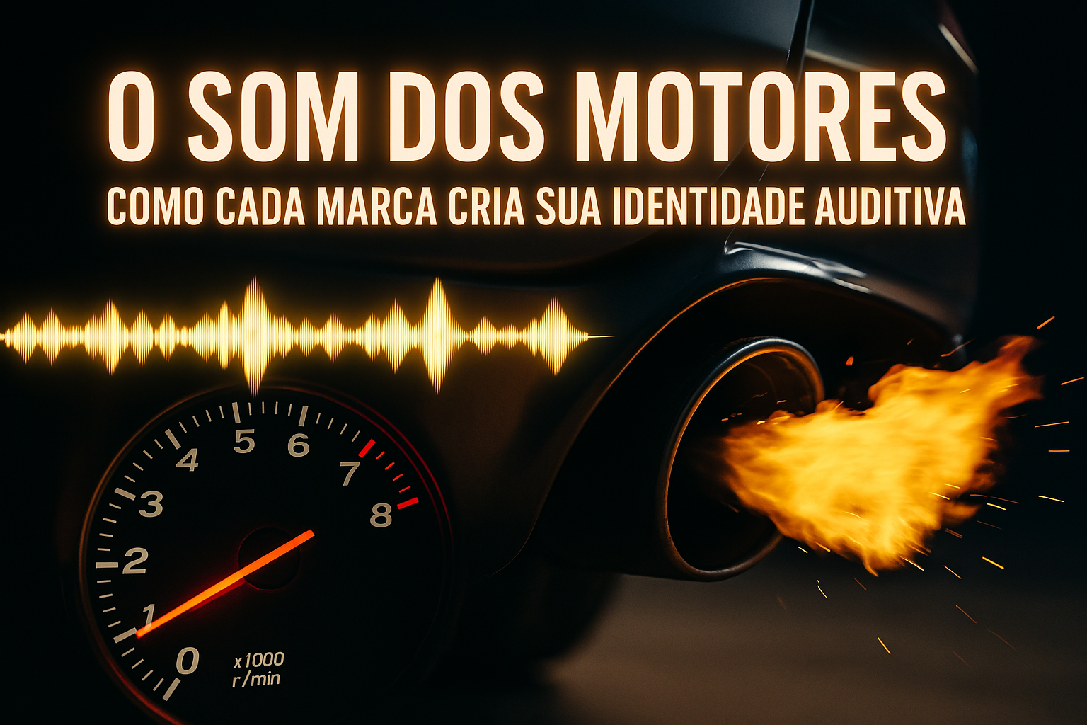 🆕 O Som dos Motores: Como Cada Marca Cria Sua Identidade Auditiva