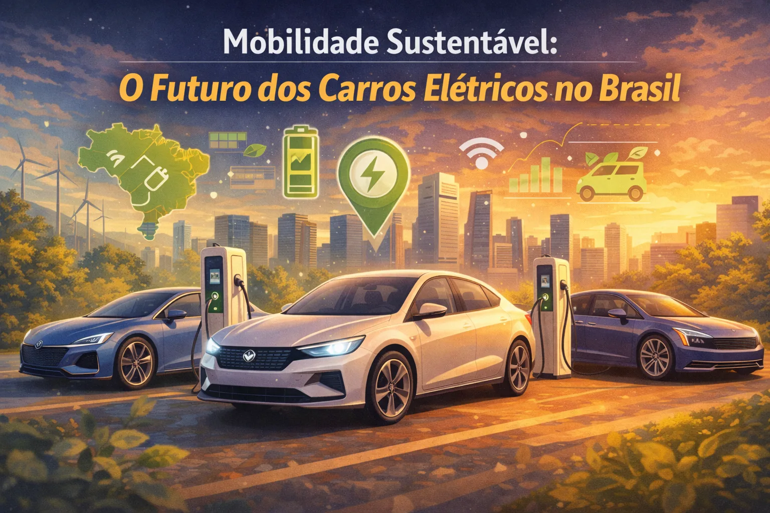Mobilidade Sustentável: O Futuro dos Carros Elétricos no Brasil